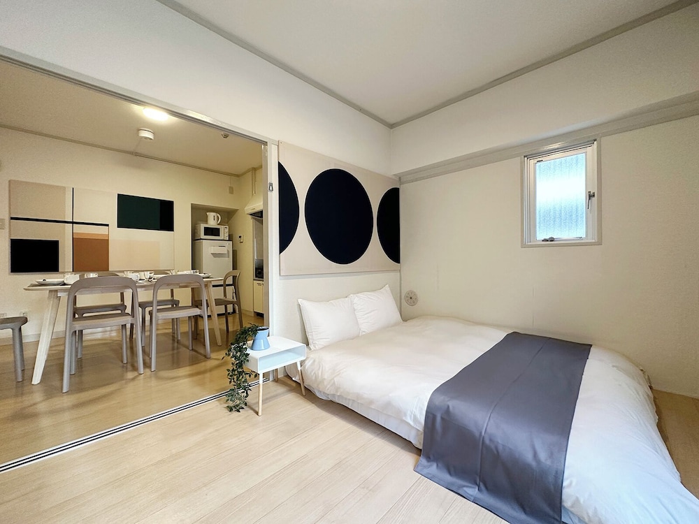 和風アパートメント バルコニー 客室3 | Dai3Kuboi 405