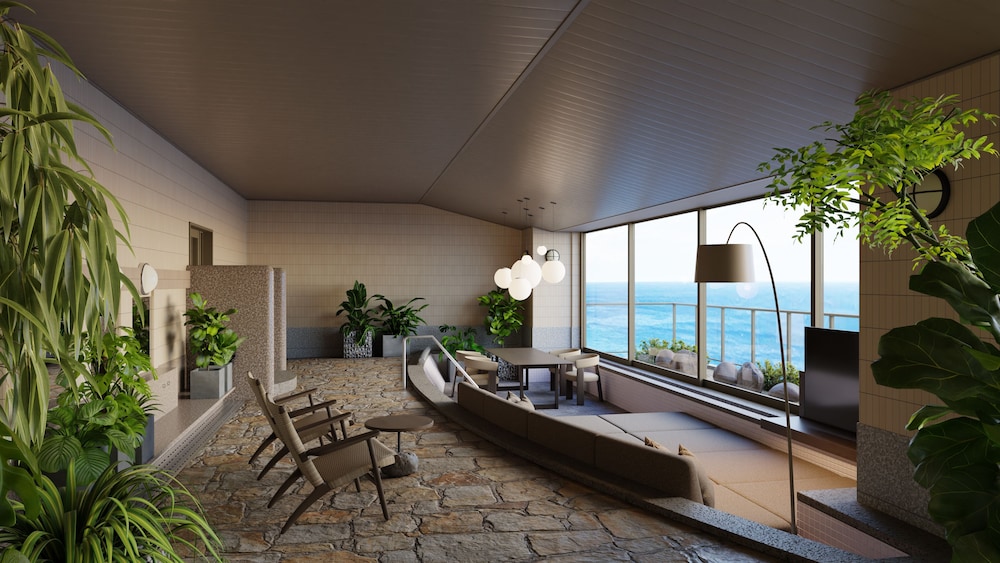 デラックス スイート サウナ オーシャンビュー 客室0 | 伊豆リトリート 熱川粋光 by 温故知新