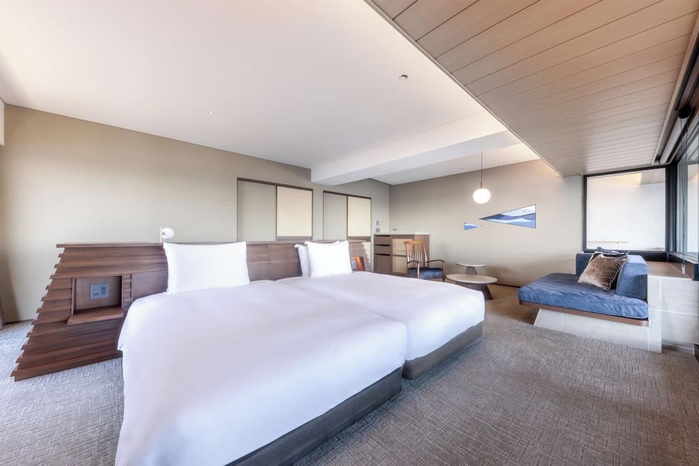 ラグジュアリー スイート サウナ オーシャンビュー 客室の設備とサービス0 | 伊豆リトリート 熱川粋光 by 温故知新