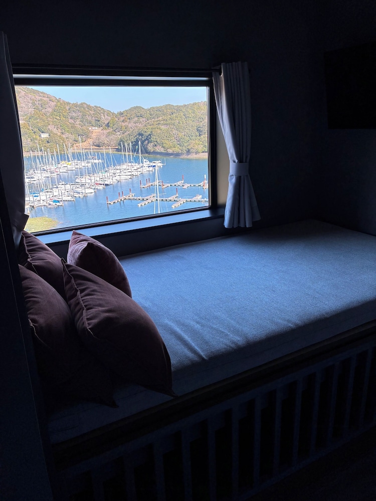 プレミアム ルーム ラナイ オーシャンビュー バルコニーからの眺望0 | Retreat Hotel ENTO ISESHIMA