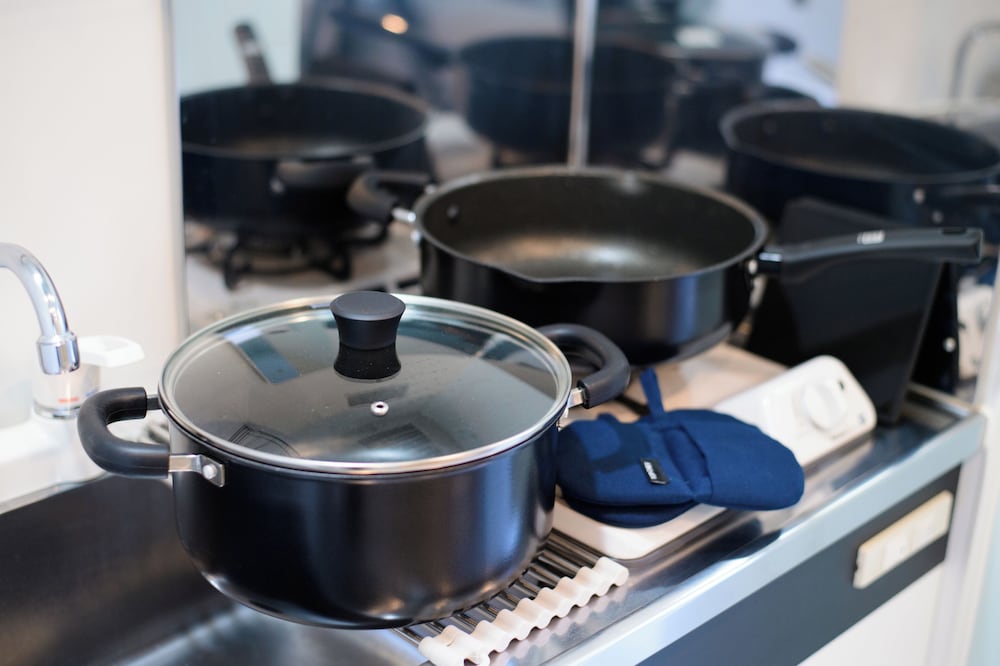 ベーシック ダブルまたはツインルーム 禁煙 シティビュー 専用キッチン2 | スカイフィール大久保B棟