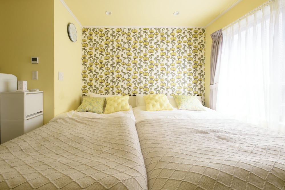 ベーシック ダブルまたはツインルーム 禁煙 シティビュー 客室1 | スカイフィール大久保B棟