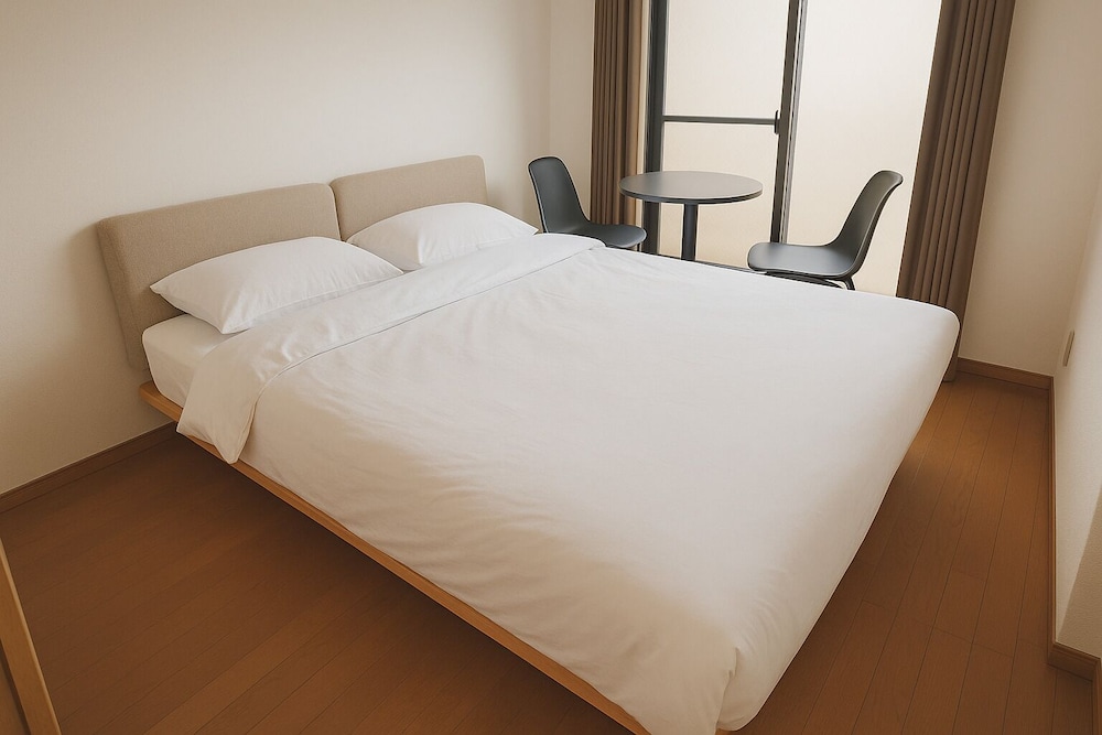 ビジネス ダブルルーム クイーンベッド 1 台 禁煙 バルコニー 客室10 | AOMUGIHOTEL-Otsuka