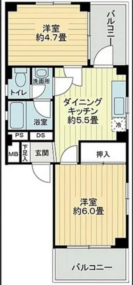 ベーシック アパートメント 禁煙 バルコニー (#4) 客室10 | HouseHotel五反田