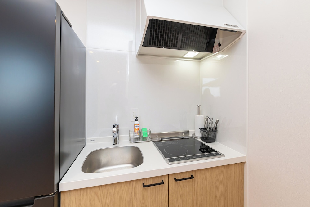 デラックス ヴィラ 禁煙 オーシャンフロント 専用キッチン2 | RUSHあわじ荘 CANARIYA - セルフチェックインのみ