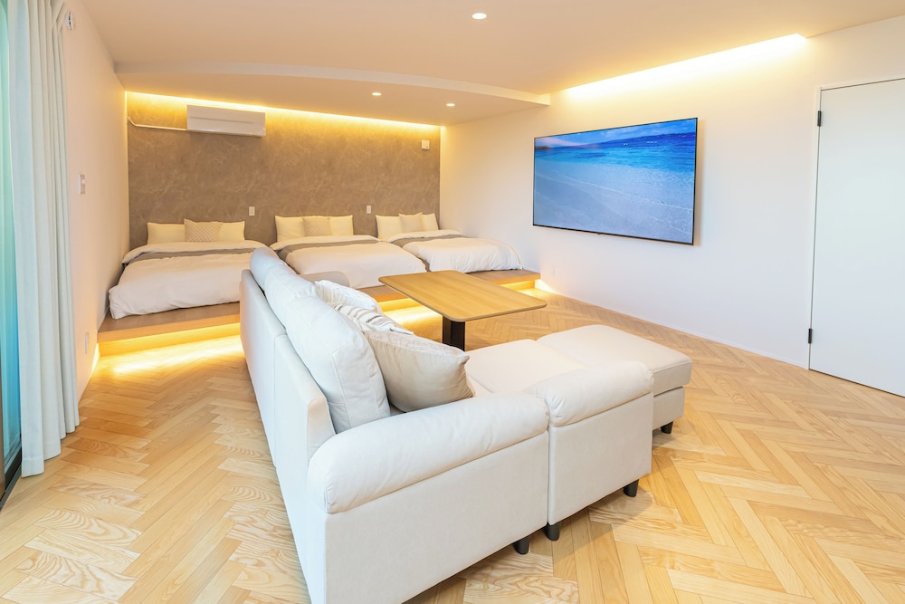 デラックス ヴィラ 禁煙 オーシャンフロント 客室6 | RUSHあわじ荘 CANARIYA - セルフチェックインのみ