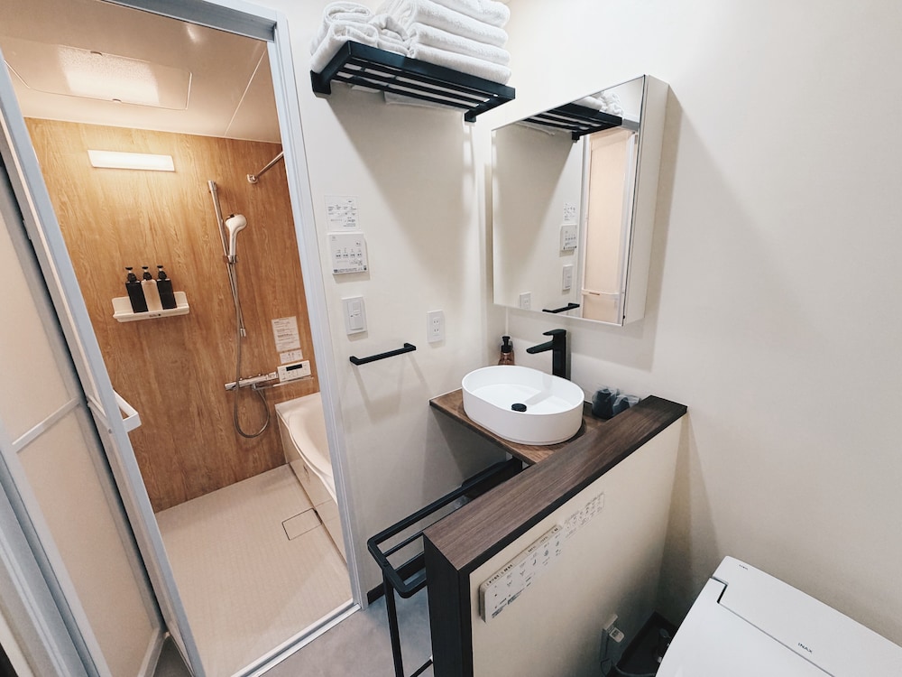 ファミリー アパートメント バルコニー バスルーム1 | Plan A Tennozu Isle