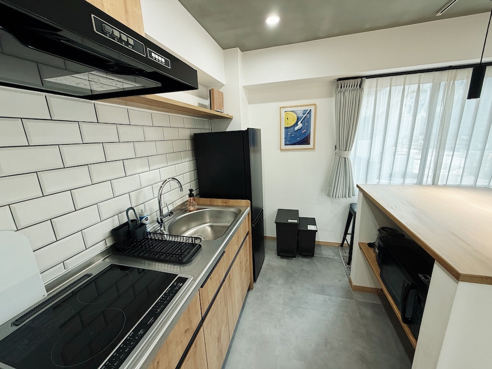 ファミリー アパートメント バルコニー 専用キッチン0 | Plan A Tennozu Isle