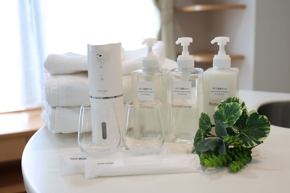 ファミリー スタジオ シティビュー バスルームの設備0 | ホテルリープ