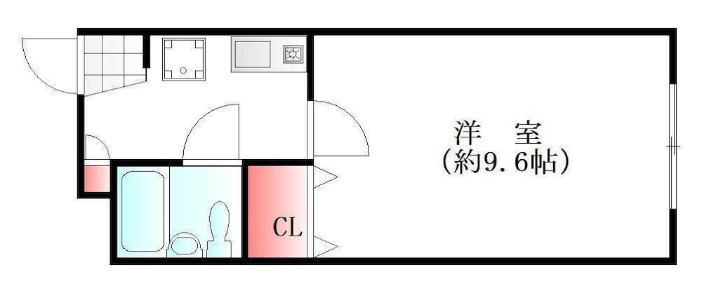 アパートメント 客室8 | プレアデス皆実102