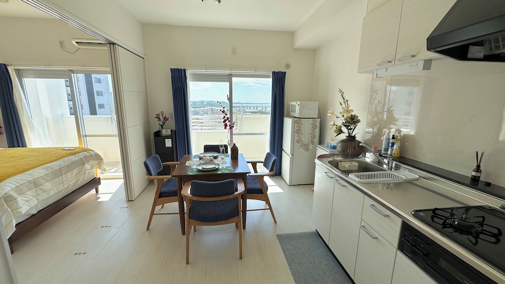 Okinawa BlueBay/オーシャンビュー2LDK・最大6名/那覇空港から車で20分 リビング エリア6 | Vent Du Vent