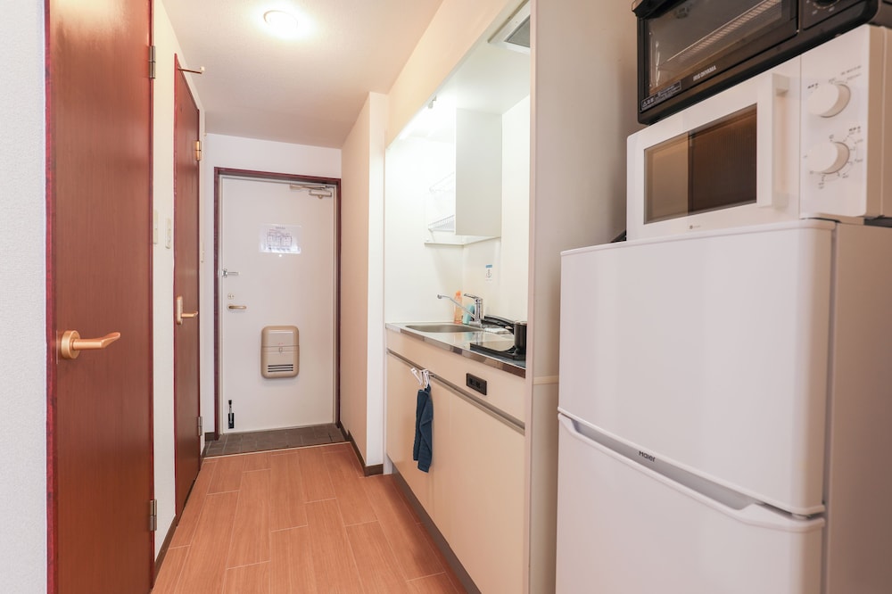 アパートメント ダブルベッド 1 台ソファーベッド付き 禁煙 リビング エリア5 | グランデエス　天神