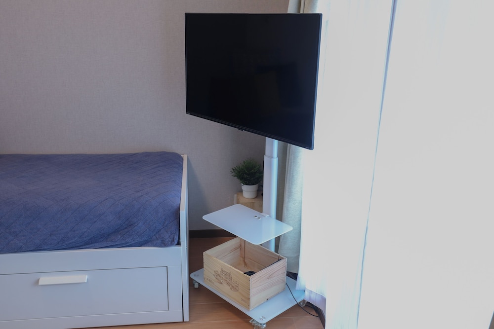 アパートメント ダブルベッド 1 台ソファーベッド付き 禁煙 リビング エリア0 | グランデエス　天神