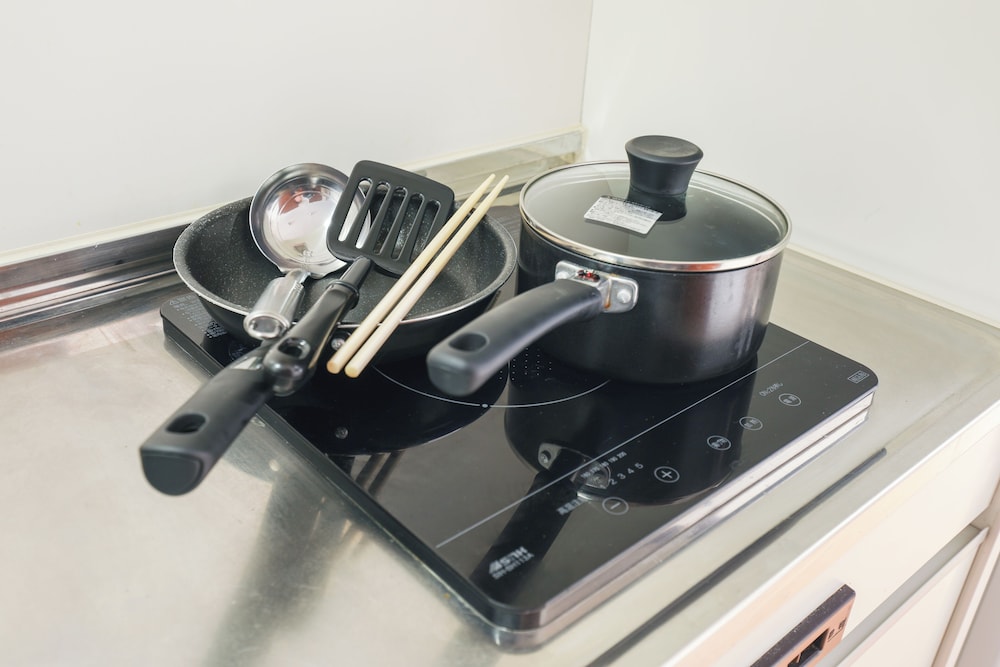 アパートメント ダブルベッド 1 台ソファーベッド付き 禁煙 専用キッチン6 | グランデエス　天神