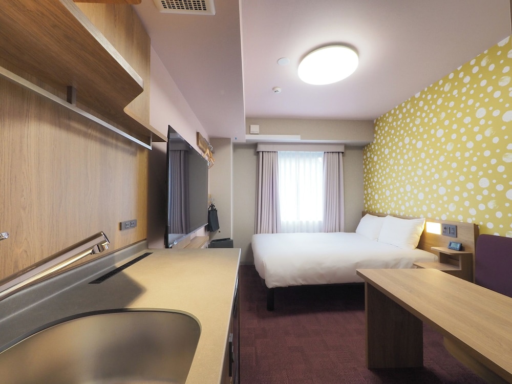 ダブルルーム　キッチン・洗濯機・レンジ付き 禁煙 | たびのホテル阿蘇熊本空港