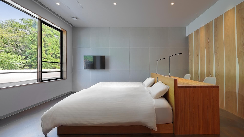 クラシック ツインルーム シングルベッド 2 台 禁煙 部屋からの景観0 | SHIN湯治 HOTEL LULUD