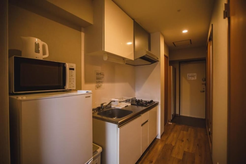 プレミアム アパートメント バルコニー シティビュー 専用キッチン0 | R Residences Namba South 1