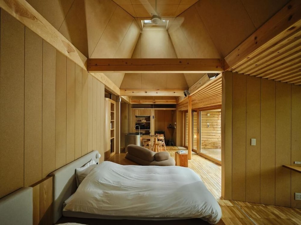 ハウス 男女共用ドミトリー ガーデンビュー 客室2 | SANU 2nd Home 南アルプス 1st