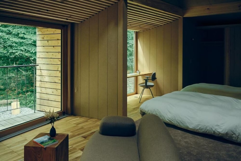 ハウス 男女共用ドミトリー ガーデンビュー 客室1 | SANU 2nd Home 南アルプス 1st