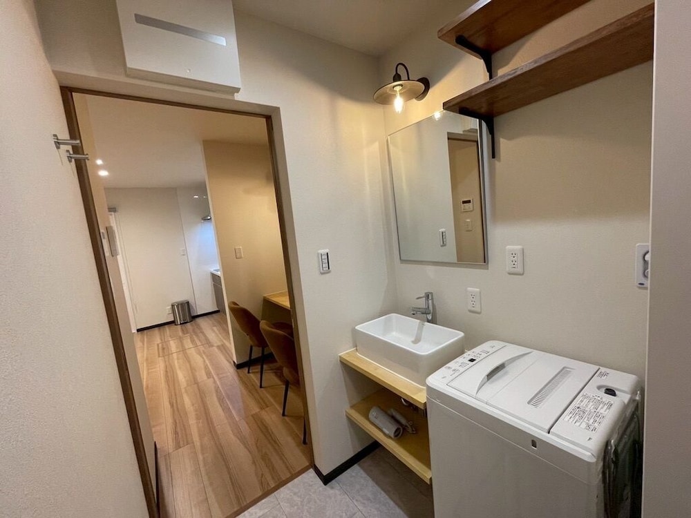 コンフォート アパートメント ガーデンビュー バスルーム0 | Casa Kokoro Hakuba