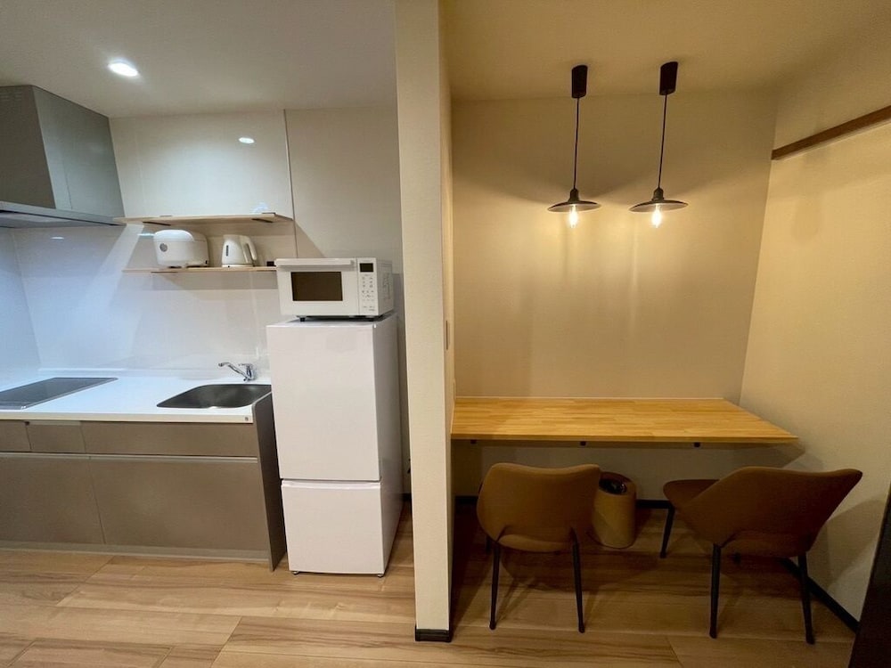 コンフォート アパートメント ガーデンビュー 専用キッチン0 | Casa Kokoro Hakuba