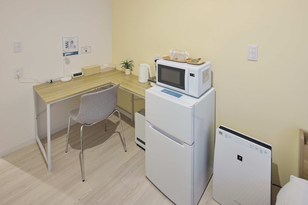 ダブルルーム(最大2名) : 軽食&ビール(人数分)無料/駐車場有/禁煙 内装0 | Solana Smart INN 富士河口湖
