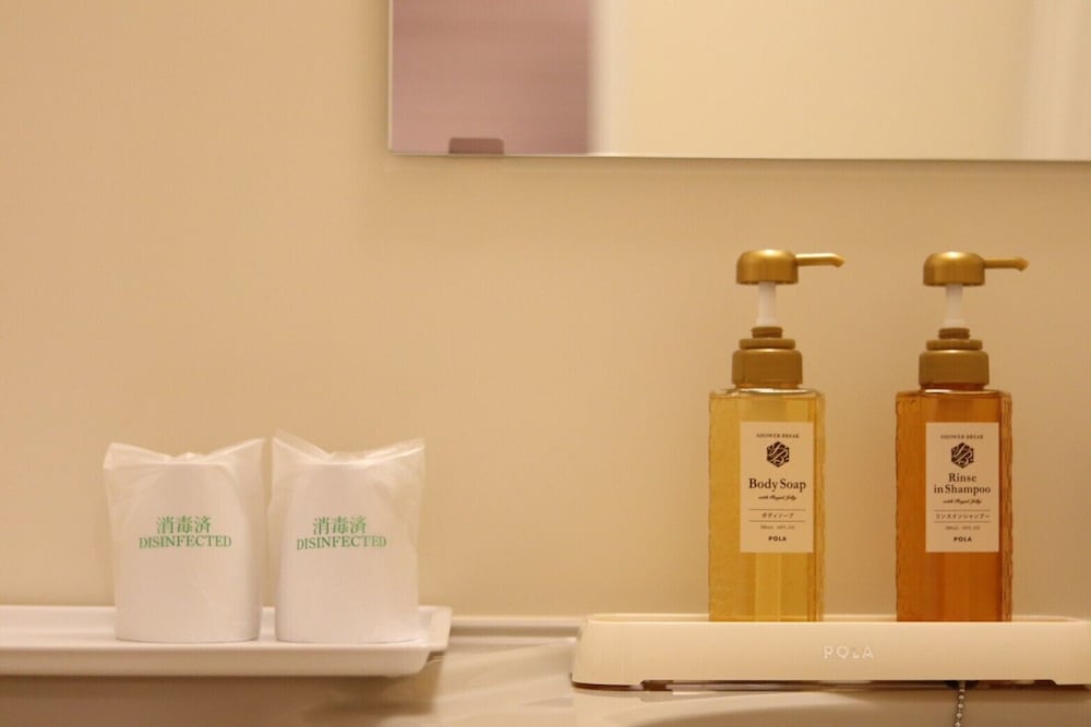 ダブルルーム バスルームの設備0 | ホテルクオーレ敦賀