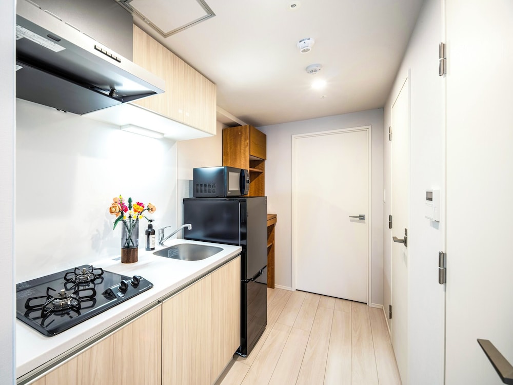 Premier One-Bedroom Apartment - Low Floor 専用キッチン0 | Section L Akihabara