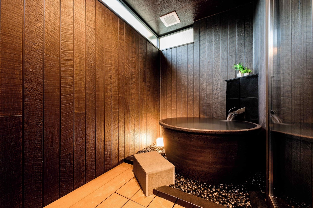 デラックス ヴィラ バスルーム0 | Hakone Mori No Sato