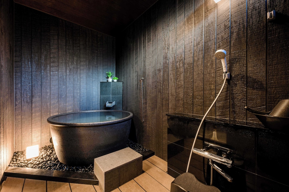 デラックス ヴィラ バスルーム2 | Hakone Mori No Sato