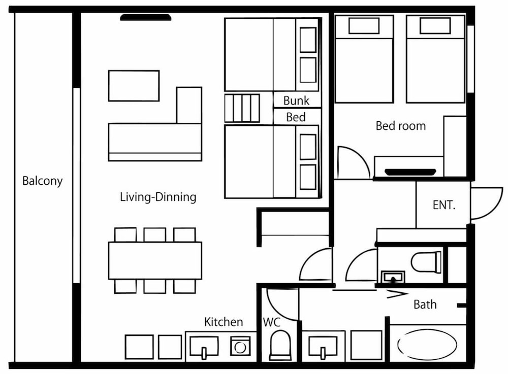 客室1 | ヤンバルプールコンド屋我地 by COLDIO