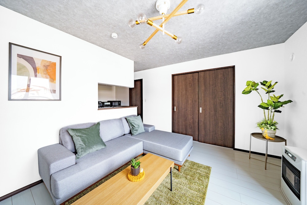 アパートメント リビング エリア1 | HILLS NISEKO 205