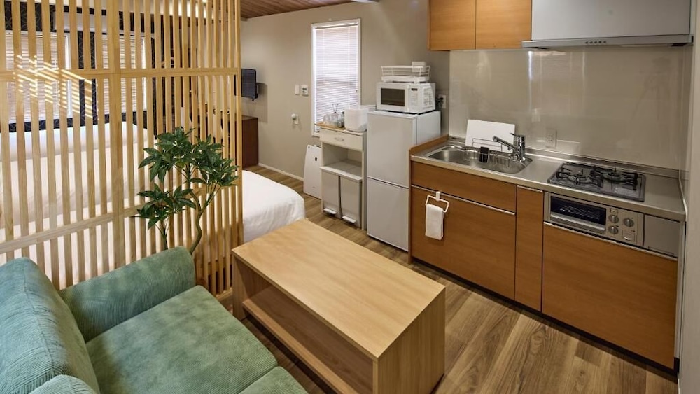 YF-3(最大5名): ファミリー向け/軽食＆ビール(人数分)無料/駐車場有/禁煙 | Solana Smart INN富士山中湖