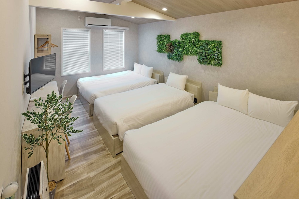 YF-1(最大5名): ファミリー向け/軽食＆ビール(人数分)無料/駐車場有/禁煙 客室2 | Solana Smart INN富士山中湖