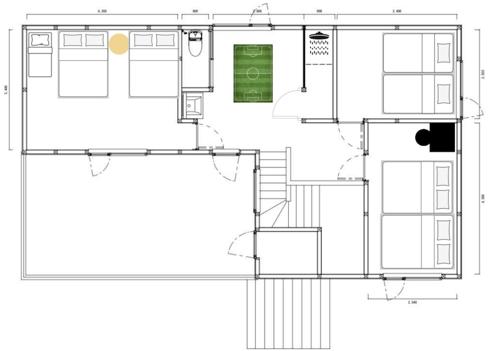 アパートメント フロアマップ1 | NORTH GATE