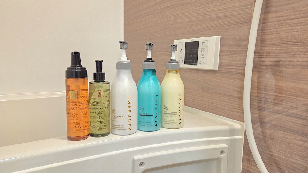 GF-3　(最大5名)：無料軽食＆ビール（人数分）/禁煙 バスルームの設備0 | Solana Smart INN富士御殿場