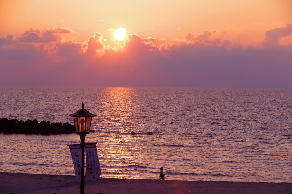 [和風ツインルーム-デイベット付] 禁煙 ビーチ / オーシャン ビュー0 | 游水亭いさごや