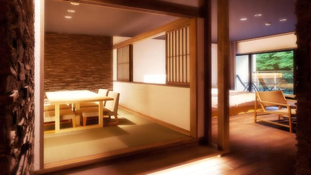 ジュニア スイート 禁煙 バルコニー 客室2 | 客室専用露天風呂付のスイートルーム　はなれ　松島閣