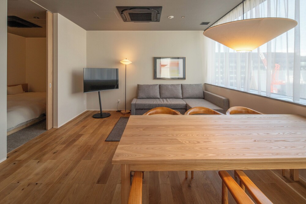 コンフォート アパートメント シティビュー リビング エリア0 | goodroom hotel Kyoto