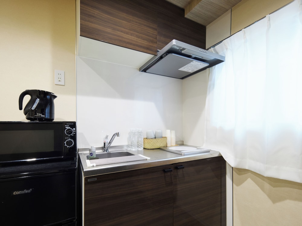 デラックス アパートメント バルコニー シティビュー 専用簡易キッチン0 | tokyo Japandi apartment ikebukuro