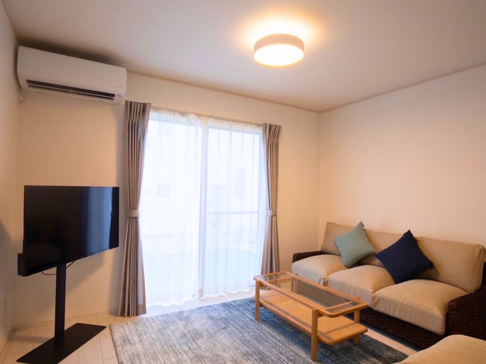 ファミリー アパートメント バルコニー ガーデンビュー 客室7 | Inamine Terrace 