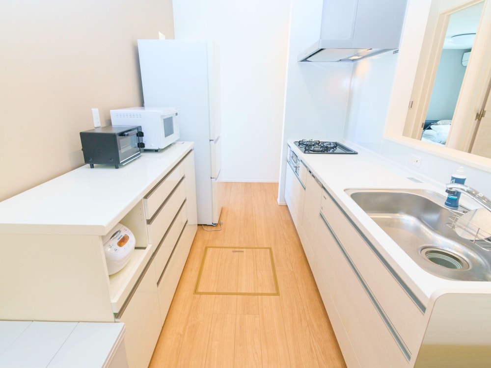 デラックス ヴィラ バルコニー ガーデンビュー 専用キッチン1 | Burikina Terrace