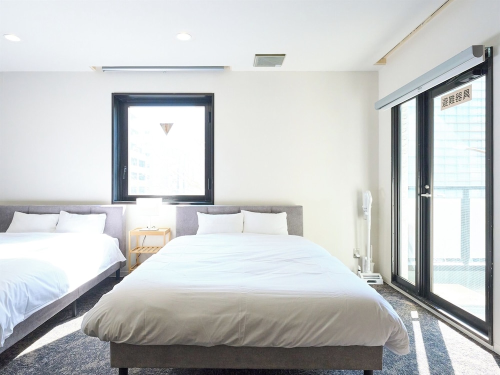 デラックス アパートメント バルコニー シティビュー 34 | Retrospect Stay Kannai