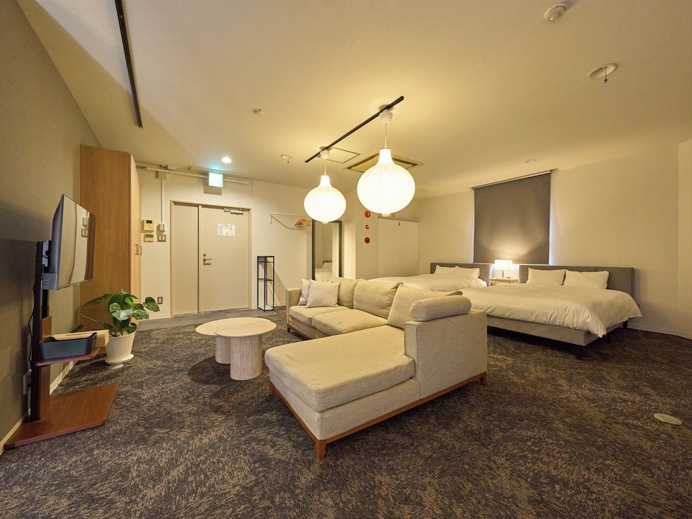 デラックス アパートメント バルコニー シティビュー 41 | Retrospect Stay Kannai