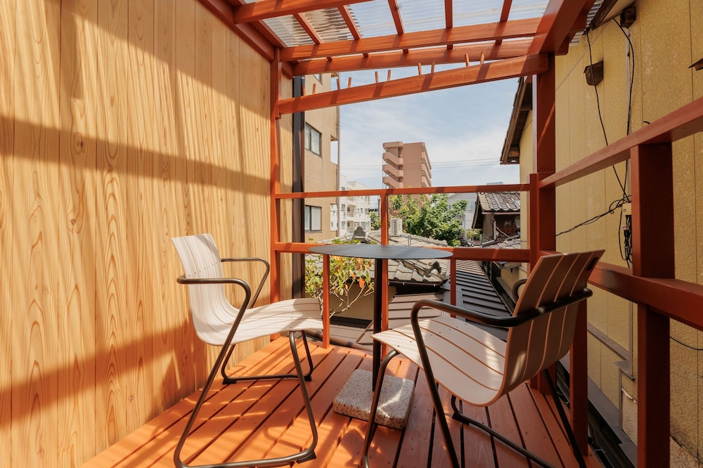 屋外ダイニングエリア1 | NIPPONIA 新潟古町 花街