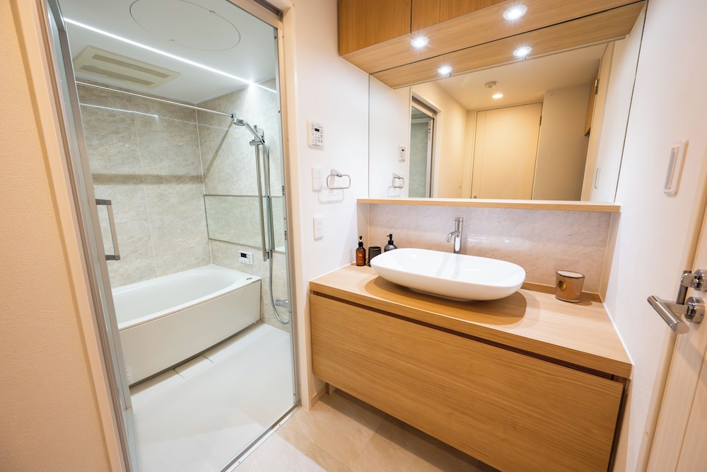 プレミア アパートメント 禁煙 (218) バスルームのシンク0 | Dash Living Minami Azabu