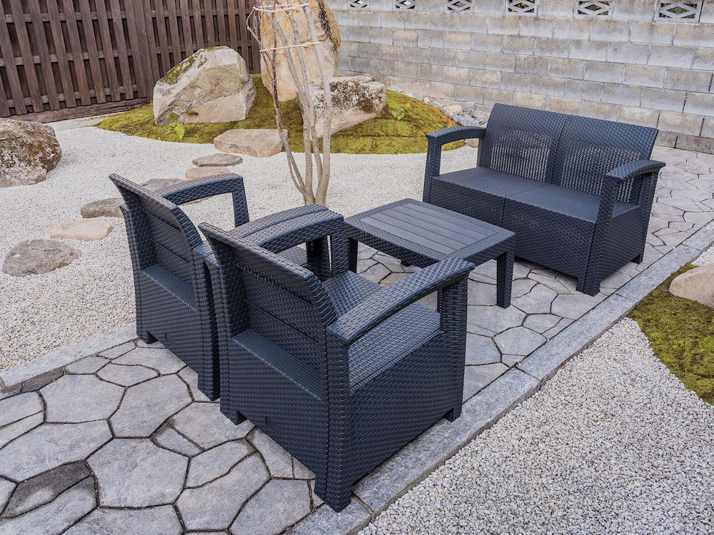 ハウス ガーデンビュー テラス / パティオ1 | 飛騨まちやど 石庭の宿