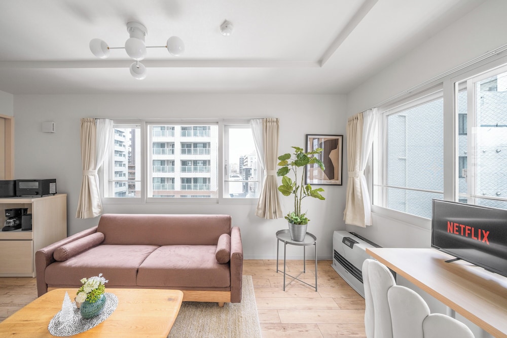 アパートメント リビング エリア2 | COURT VILLA SAPPORO 401