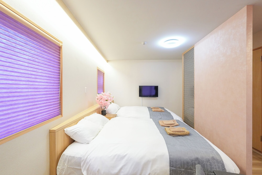 クラシック アパートメント ダブルベッド 2 台 禁煙 キッチン (102) 客室5 | Seed INN Haneda Terrace