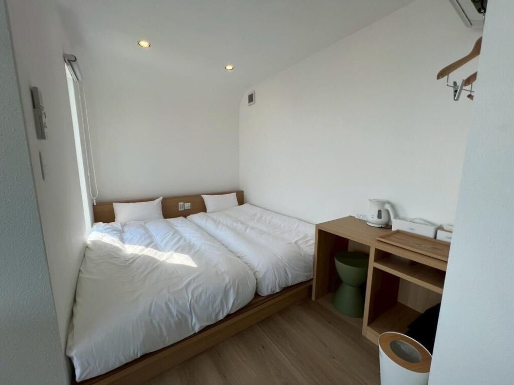 海眺望 露天ホットタブ付トレーラーN02/シングル*2 (禁煙) 客室6 | THOUSAND　GARDEN　TARUMIZU